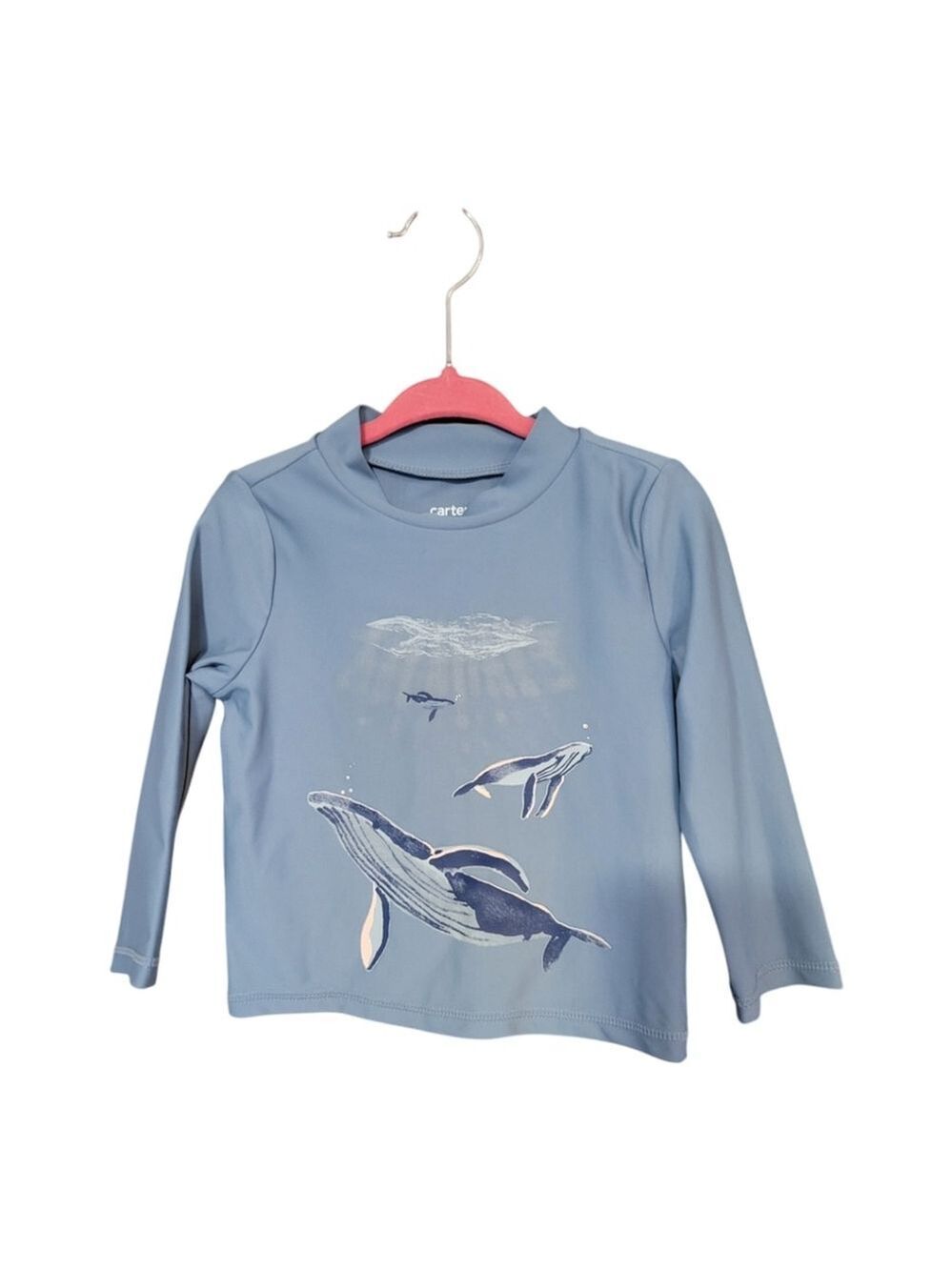 Carter's 18M Whale Rash Guard Shirt NWOT